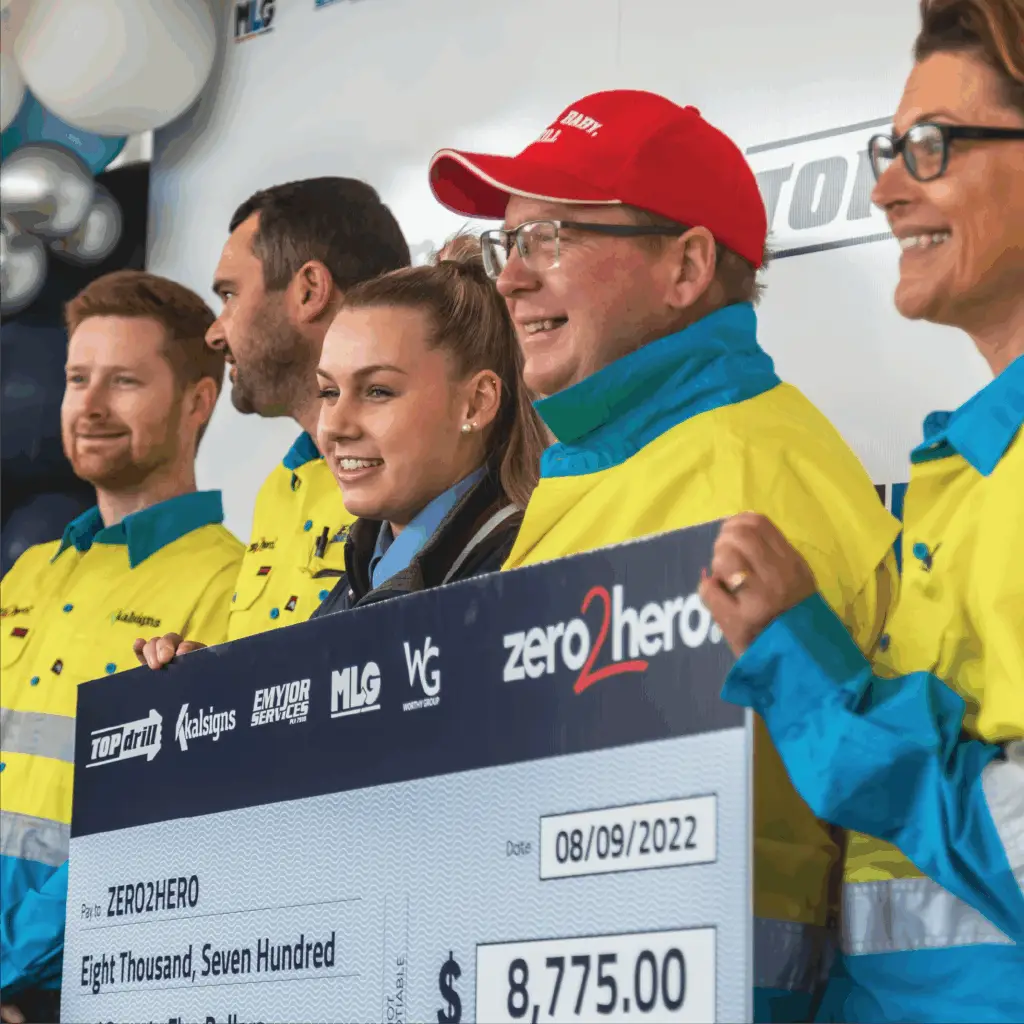Topdrill donates to RU OK? Day